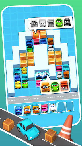 Merge Car Jam 3D Parking Jam mod apk no adsͼƬ1