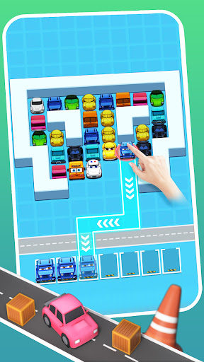 Merge Car Jam 3D Parking Jam mod apk no adsͼƬ2