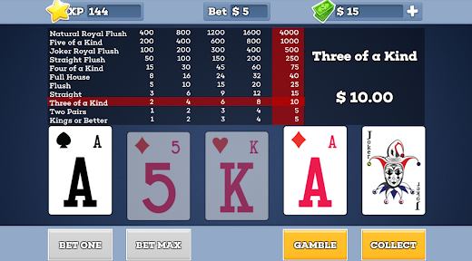 Joker Wild Video Poker Apk Free Download  1.5.4 screenshot 1