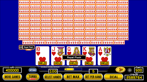 Hundred Play Draw Video Poker Apk Free Download  1.10.0 screenshot 2