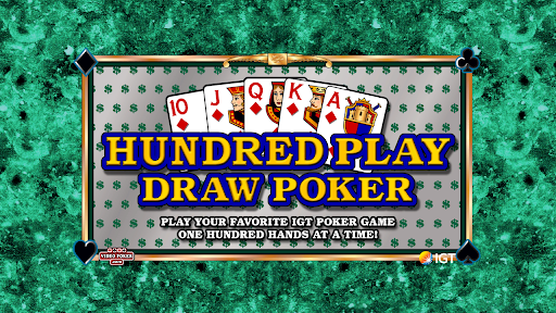 Hundred Play Draw Video Poker Apk Free Download  1.10.0 screenshot 3