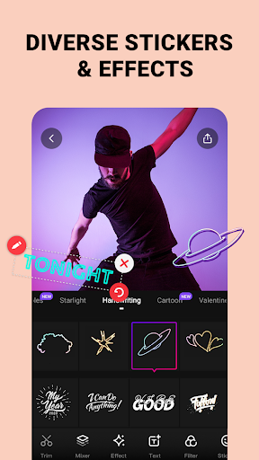 CapCutt AI Neon Photo Effects Mod Apk DownloadͼƬ1