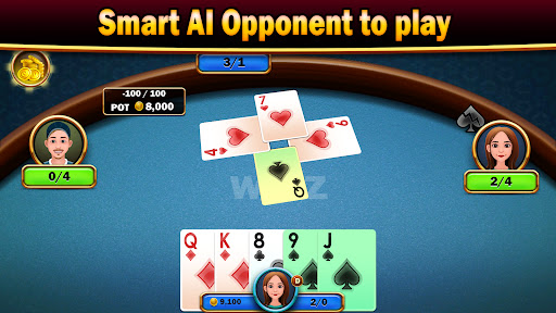 Spades classic card offline apk download latest version  1.0 screenshot 1