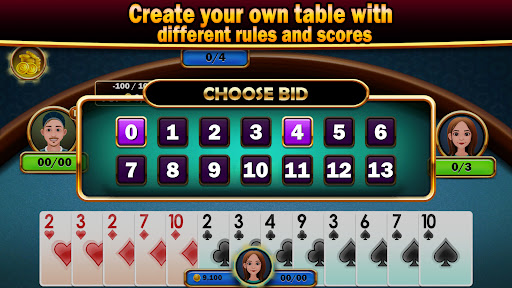 Spades classic card offline apk download latest version  1.0 screenshot 2