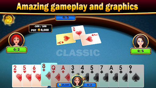 Spades classic card offline apk download latest version  1.0 screenshot 3