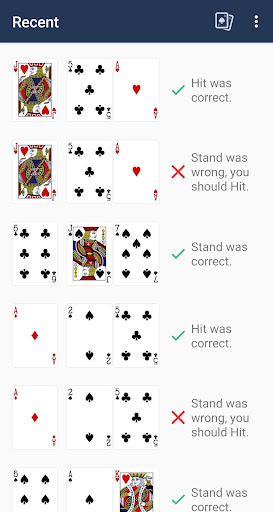 Blackjack Joe Strategy Trainer apk download for android  4.3 screenshot 2