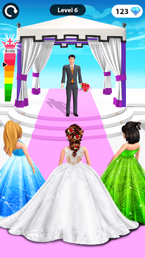 Bride Race Makeup Dress up apk download latest version  5.9.8 screenshot 1