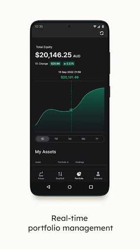 BTC Markets app download latest version  1.7.0 screenshot 3