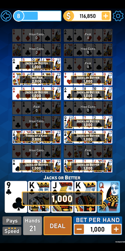 Video Poker Multi Bonus Apk Download for Android  1.7.1 screenshot 1