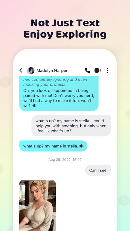 SoulFun Chat to AI Character Mod Apk Download  v1.4.1 screenshot 1