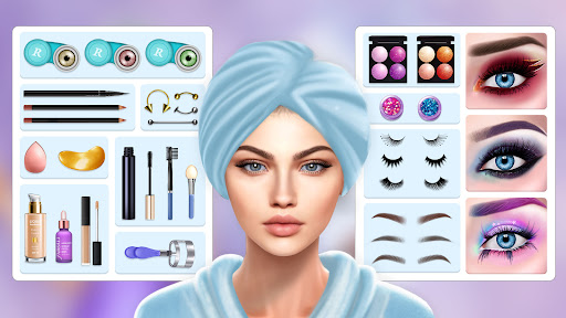 ASMR Eye Art DIY Makeup Games mod apk unlimited money  0.1.0 screenshot 2