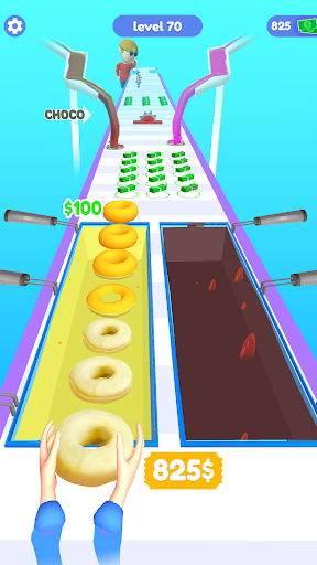 Donut Stack Donut Maker Games mod apk downloadͼƬ1