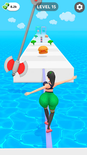 Twerk Battle Race Running Game mod apk unlimited money  0.3.1 screenshot 4