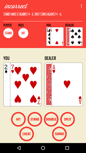 Blackjack Strategy Practice apk download latest version  3.0.20 screenshot 1