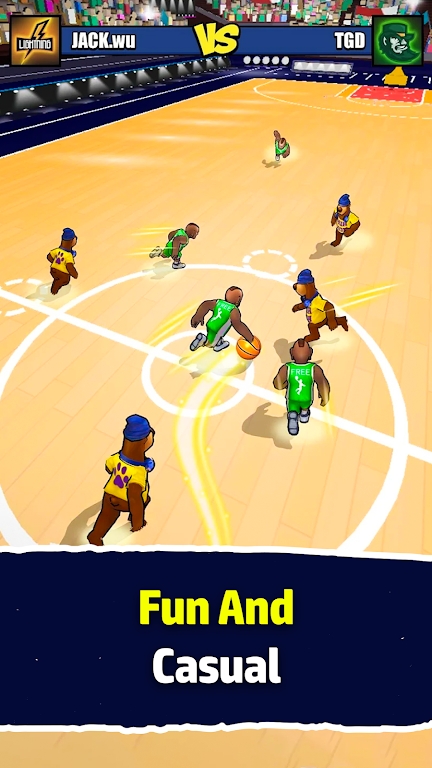 Mini Basketball 3D Dunk Game apk download for android  1.0 screenshot 1