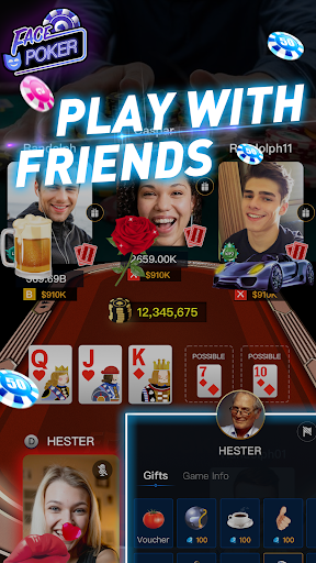 Face Poker Live Video Poker apk download latest version  4.0.4 screenshot 4