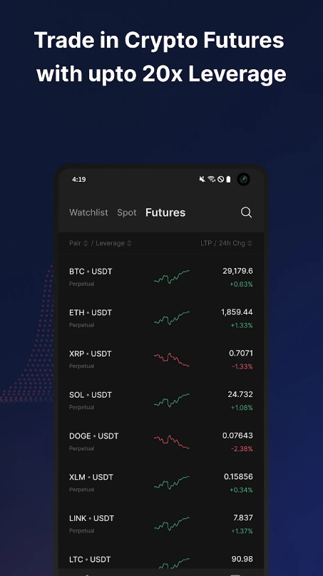 CoinDCX Pro App Download for Android  6.20.0011 screenshot 3