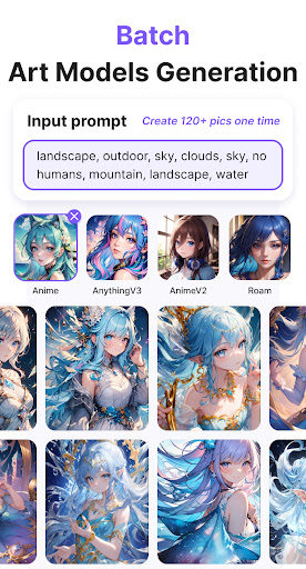 AI Art Generator Anime Art Mod Apk Unlimited CreditsͼƬ1