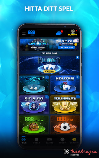 888poker Svenska Poker Spel apk download latest version  8.32.9 screenshot 4