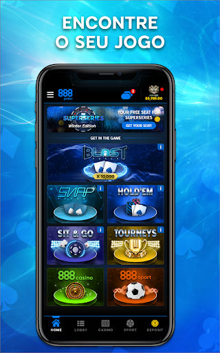 888 poker Poker Dinheiro Real apk download for android  8.32.10 screenshot 1