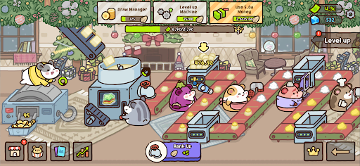 Hamster Cookie Factory mod apk (unlimited money and gems)  1.19.20 screenshot 1