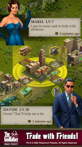 The Godfather Family Dynasty mod apk unlimited money  2.13 screenshot 1