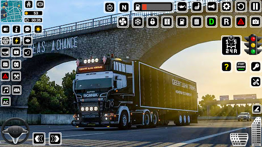 Euro Truck Driving Games 3D mod apk unlimited money  1 screenshot 1