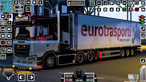 Euro Truck Driving Games 3D mod apk unlimited money  1 screenshot 2