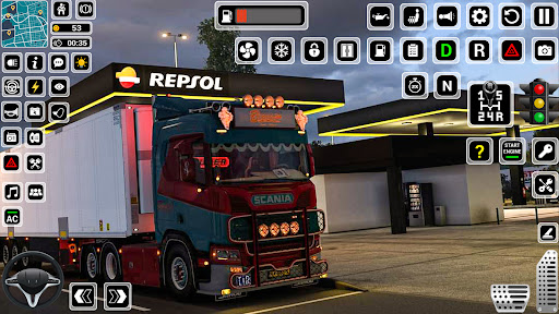 Euro Truck Driving Games 3D mod apk unlimited money  1 screenshot 3