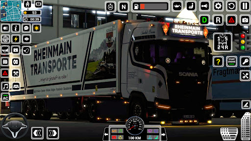 Euro Truck Driving Games 3D mod apk unlimited money  1 screenshot 4
