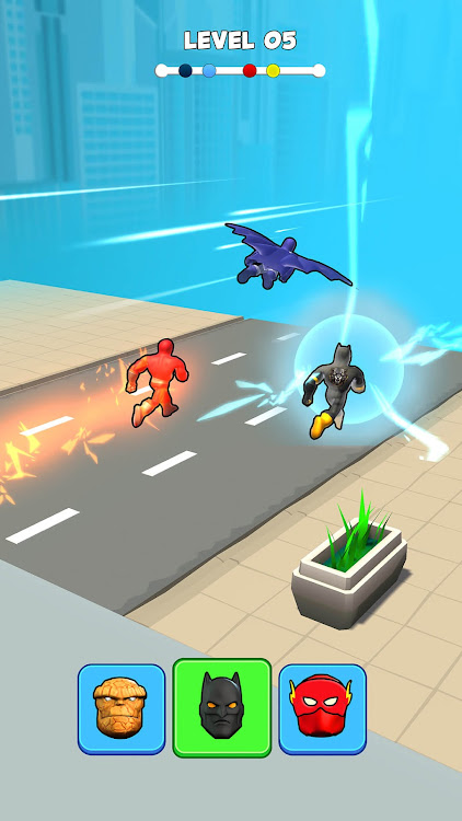 Superhero Transform Shift Game apk Download  0.0.1 screenshot 1
