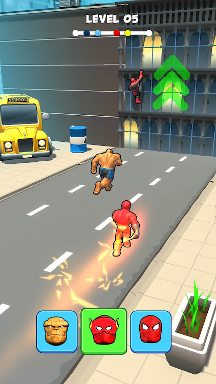 Superhero Transform Shift Game apk Download  0.0.1 screenshot 3