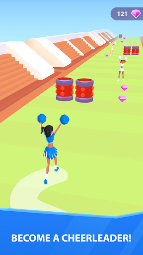 Cheerleader Run 3D mod apk unlimited moneyͼƬ1