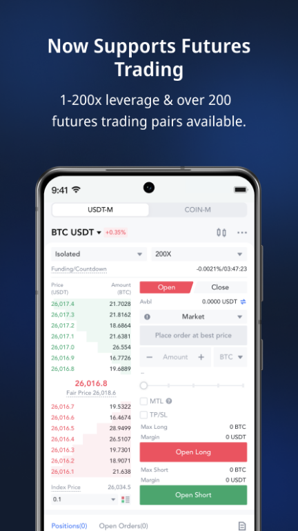 MEXC Global BTC ETH Gamefi app for android download   1.0 screenshot 4