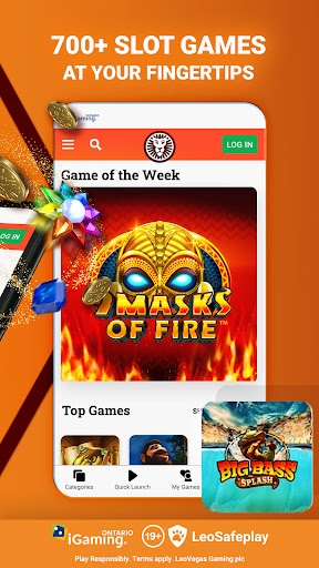 LeoVegas Ontario Online Casino apk download latest version  4.0.5 screenshot 1
