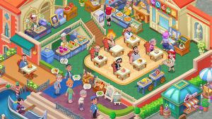 Happy Diner Story Mod Apk Unlimited Money and GemsͼƬ1