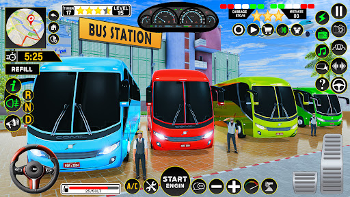 Real Coach Bus Games Offline mod apk download  1.13 screenshot 1