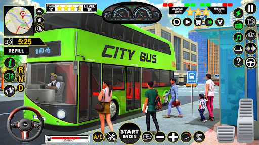 Real Coach Bus Games Offline mod apk download  1.13 screenshot 5