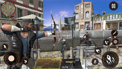 Zombie War 3D Zombie Games mod apk unlimited money  1.8 screenshot 2