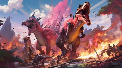 Mech Battle Jurassic Dinosaur Mod Apk Unlimited Money  1.0.52 screenshot 3