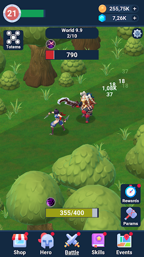 Idle Ninja Clicker Idle RPG Mod Apk DownloadͼƬ1