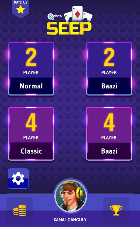 Seep by Octro Sweep Card Game Apk Free Download  2.69 screenshot 1