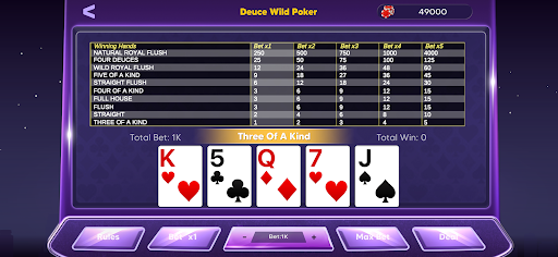 Video Poker Plus Apk Download for Android  1.0.6 screenshot 3