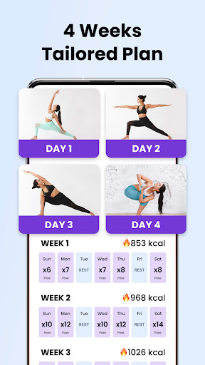 Yoga for Beginners Pilates Mod Apk Download  1.1.4 screenshot 1