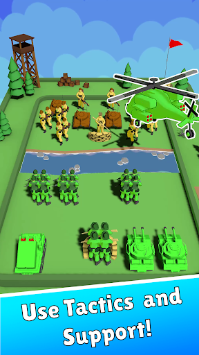 Merge Little Army Men mod apk unlimited money  0.5 screenshot 3