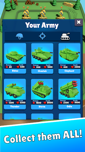 Merge Little Army Men mod apk unlimited money  0.5 screenshot 4