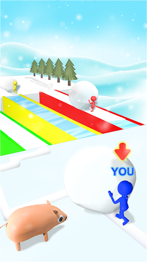 Snow Race Snow Ball.IO mod apk unlimited moneyͼƬ1