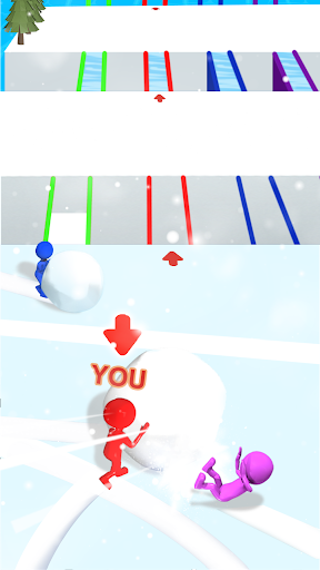Snow Race Snow Ball.IO mod apk unlimited money  1.4.3 screenshot 1