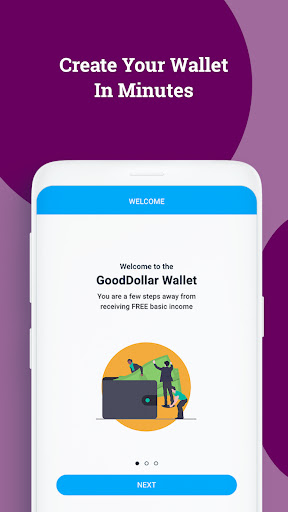 GoodDollar Claim Crypto UBI app for android download  2.39.0 screenshot 1