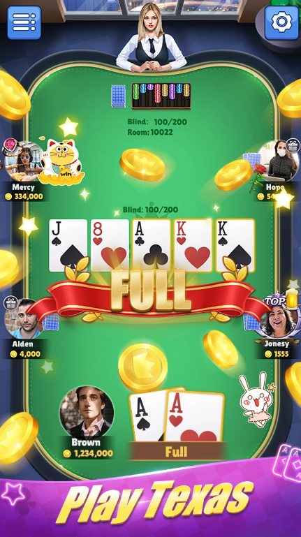 JOJO Poker texas scopa Apk Free Download  1.1.4 screenshot 4